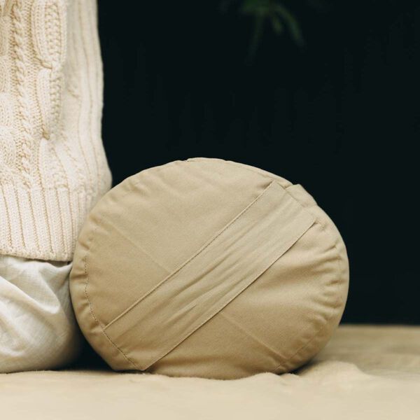 Yoga cushion, beige, Simple Days