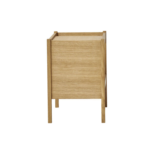 Journal Side Table, oak, Form & Refine