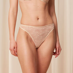 Bright Spotlight High-Leg-String, creamy dream, Triumph
