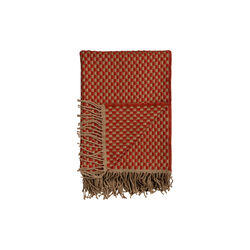 ISAK Throw, red sumac, R&oslash;ros Tweed