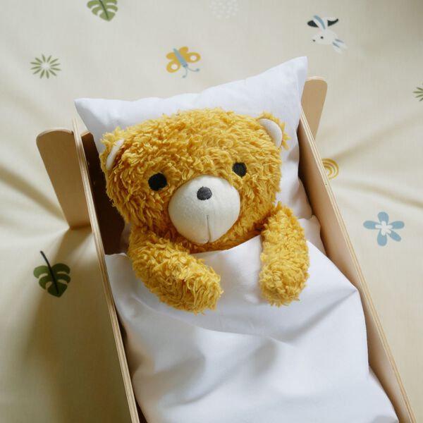 Bimle Bear Cuddly Toy, yellow, Franck & Fischer