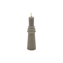 Sille Ringed LED light, warm gray, Sirius Home