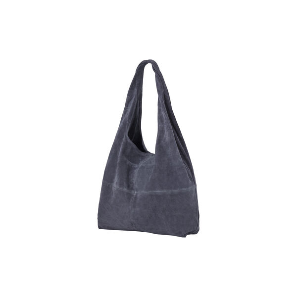 Suede Dalliea Bag, dark blue, Becksöndergaard