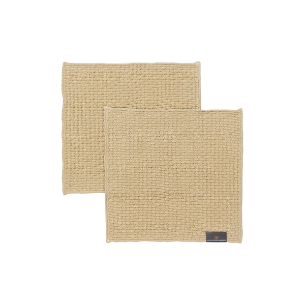 NORS Dishcloth, wheat, Georg Jensen Damask