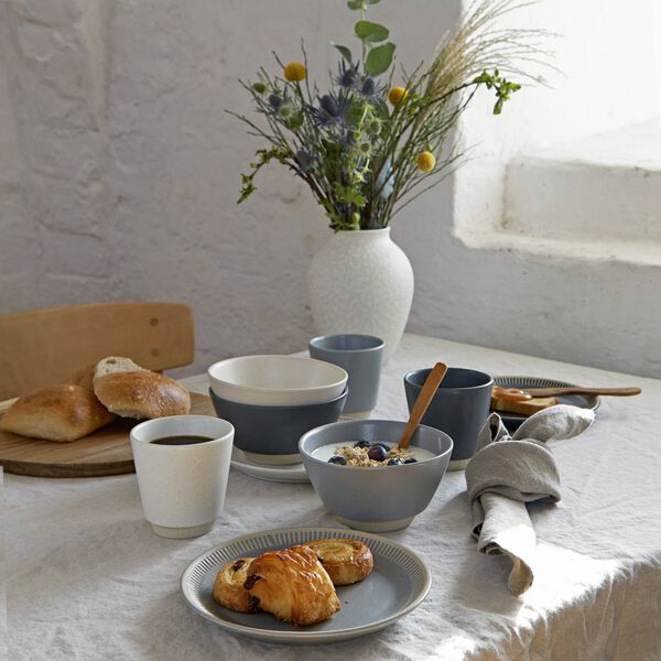 Colorit Teller Ø 19 cm, grau, Knabstrup Keramik