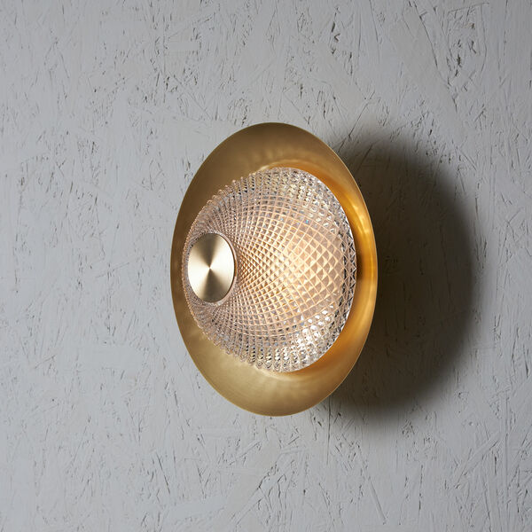 Grace Ceiling/Wall Lamp, brass, Rubn