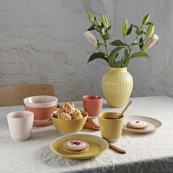 Colorit Teller Ø 19 cm, rosa, Knabstrup Keramik