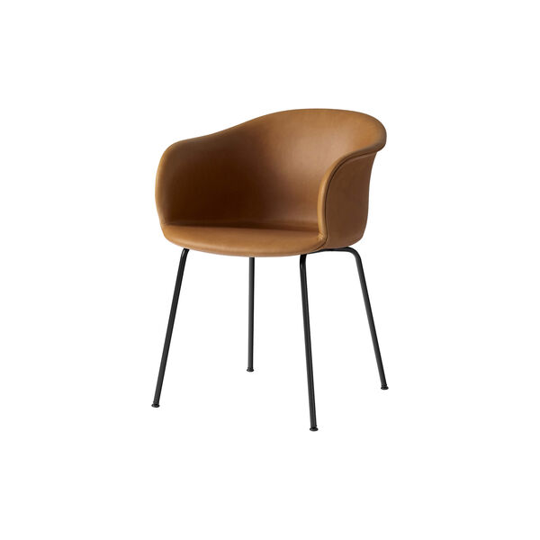 Elefy JH29 Dining Chair, cognac/black Elefy JH29 Dining Chair, cognac/black, &Tradition