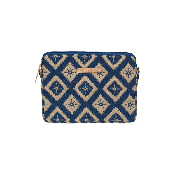 Rue Rivoli Laptop Sleeve, greek blue, Luna Moon