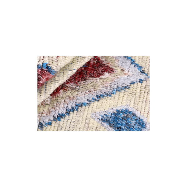 Tribe Rug, ivory red, Rezas