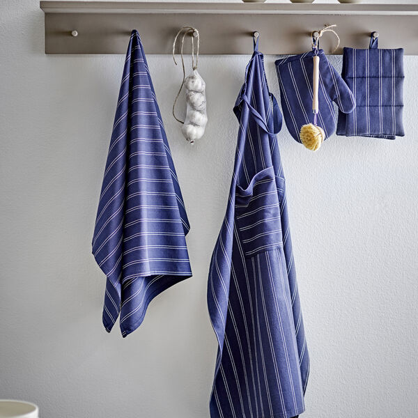 Harmony Pot Holders, navy blue, Södahl