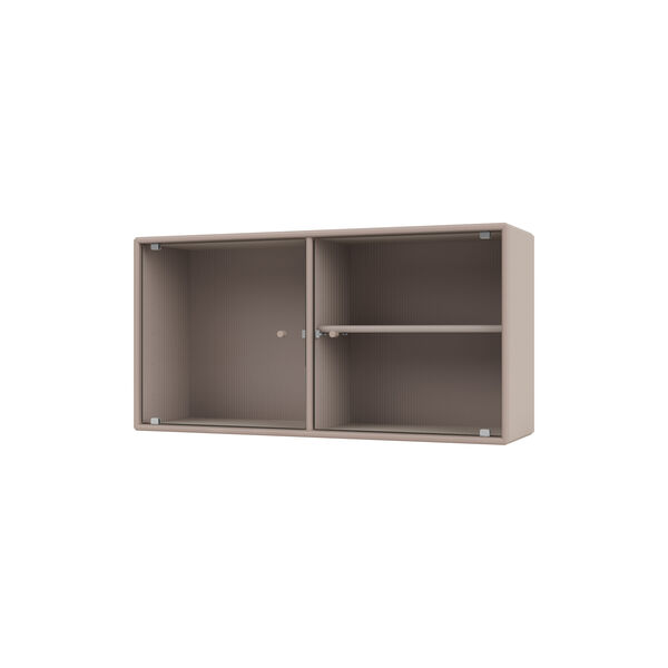 RIPPLE I Vitrine Cabinet, 137 mushroom, Montana Furniture
