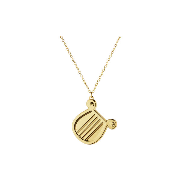 2026 Christmas ornament Harp, gold, Georg Jensen