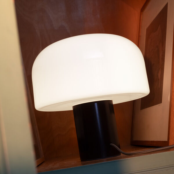 Bellhop Glas-Tischlampe, Cioko, Flos