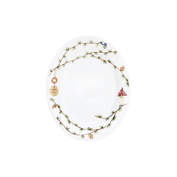 Hammershøi Christmas ovale Tischplatte, Kähler