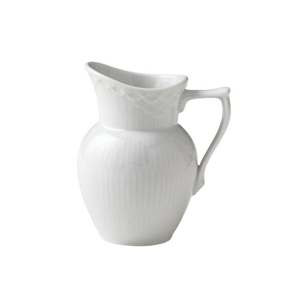 Weiße Halbspitze Sahnekanne, Royal Copenhagen