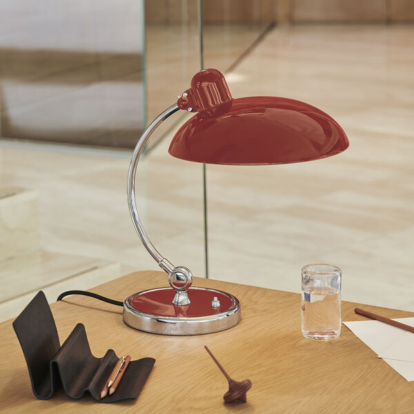 KAISER idell&trade; 6631-T Luxus Table Lamp, venetian red, Fritz Hansen