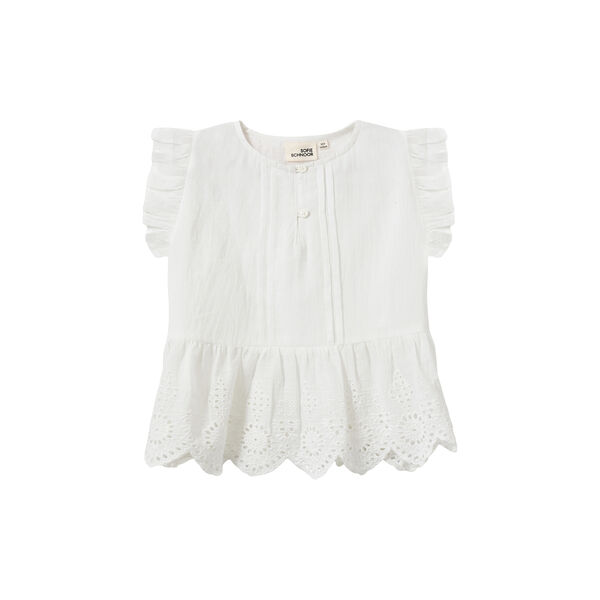 JuiletteKB Blouse, snow white, Sofie Schnoor