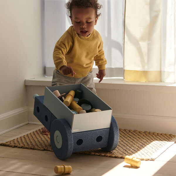 3-in-1 Baby Walker, deep blue/sky blue, MODU