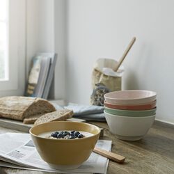 Colorit Schale &Oslash; 14 cm, gelb, Knabstrup Keramik