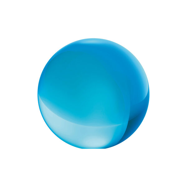 Glass Sphere, electric blue, Iittala