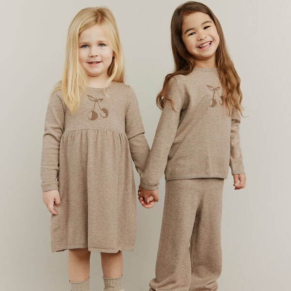 LovaSK Trousers, brown melange, Sofie Schnoor