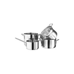 Edelstahl Topf-Set, 4 Teile, Eva Trio