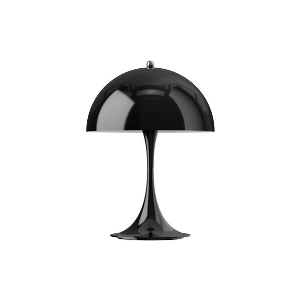 Panthella 250 Portable Table Lamp, opaque black, Louis Poulsen