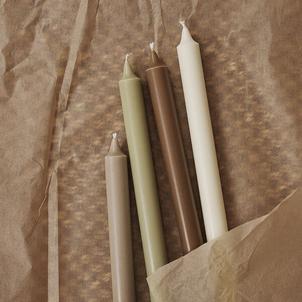 Set aus reinen Stearinkerzen, botanic blend, Ferm Living