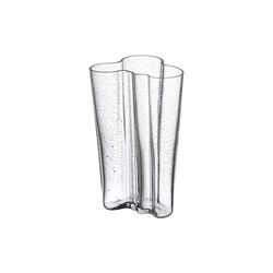 Alvar-Aalto-Vase 20 cm, bobleglas klar, Iittala