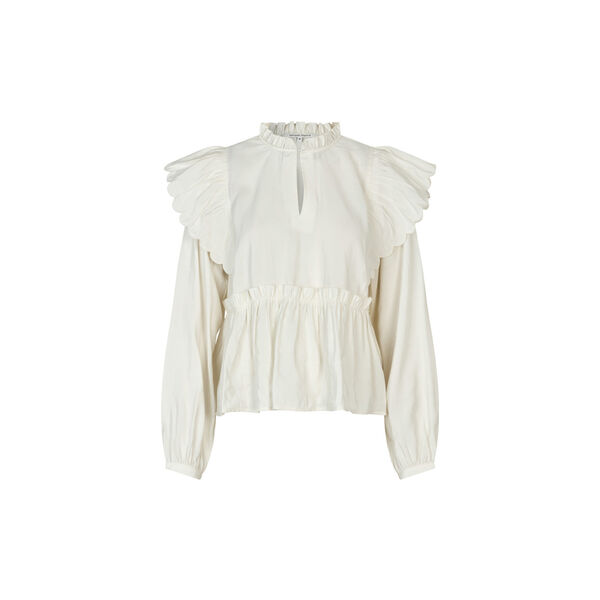 Terra Frill Blouse, tofu, Second Female