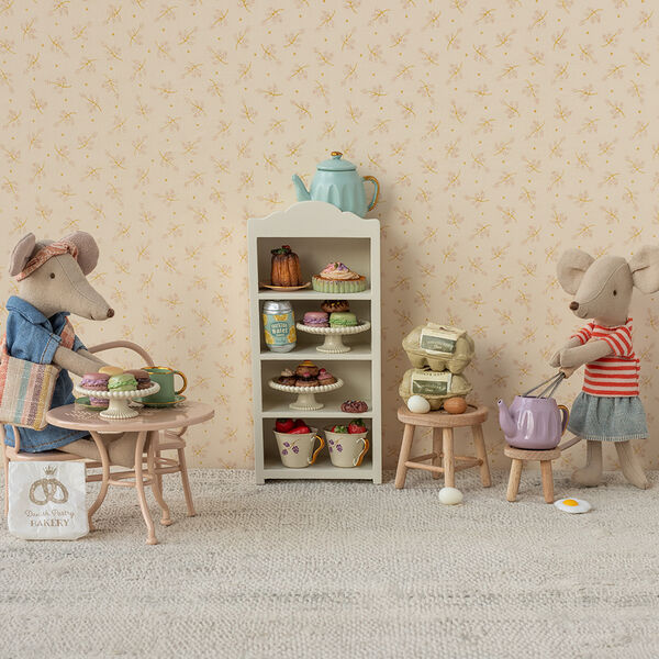 Caf&eacute;-Set f&uuml;r die Maus, hellrosa, Maileg