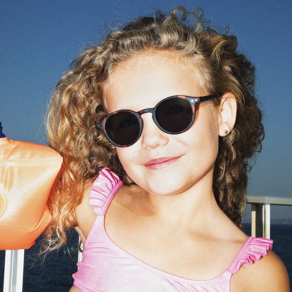 #D JUNIOR Sonnenbrille, tortoise, IZIPIZI