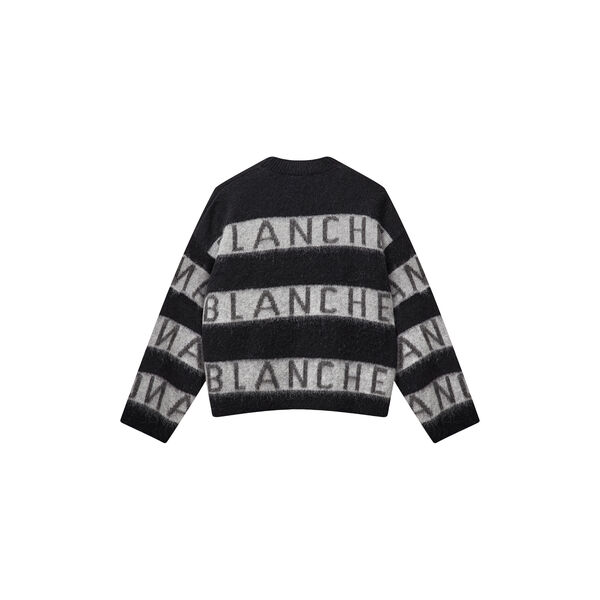 BL-ADDY YD 3 Strick, black combi, Blanche CPH
