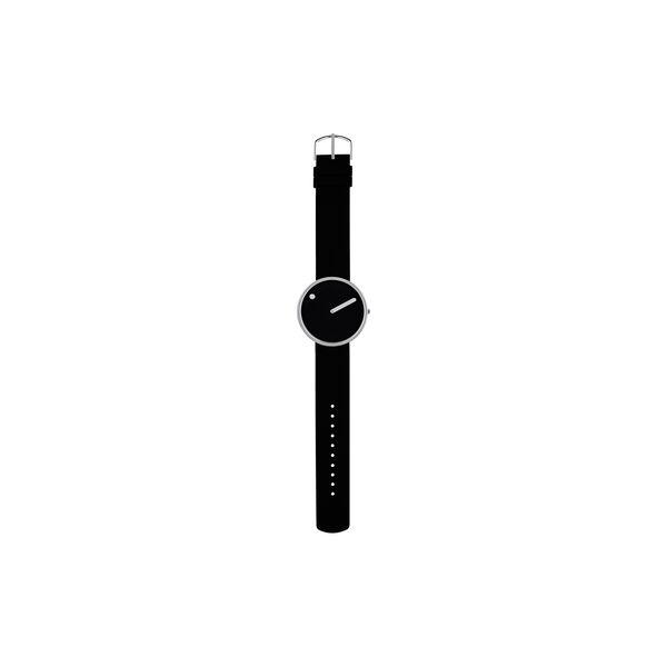 PICTO Wrist Watch, white/steel/black PICTO Wrist Watch, white/steel/black, Picto