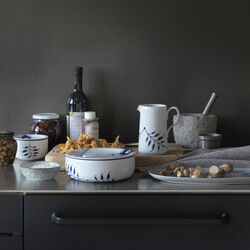 Blaue Mega Riflet Kanne 50 cl, Royal Copenhagen