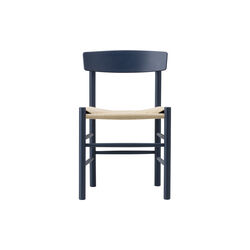 J39 Mogensen Stuhl, indigo blue/natur, Fredericia Furniture