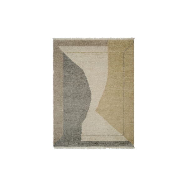 Optical Echo gulvt&aelig;ppe, vanilla, Linie Design