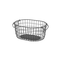 KAGO Storage basket Round M, anthracite, Blomus