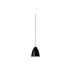 Caravaggio&trade; P1 Pendelleuchte, black/rot, Fritz Hansen