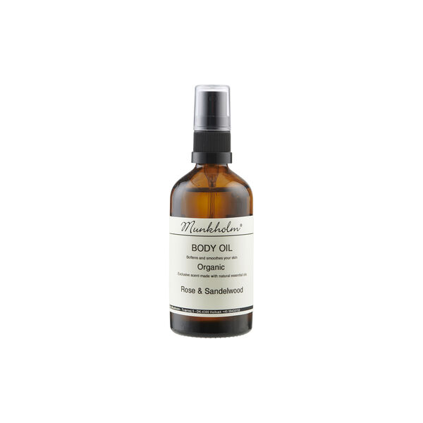 Organic Bodyoil, rose & sandelwood Organic Bodyoil, rose & sandelwood, Munkholm