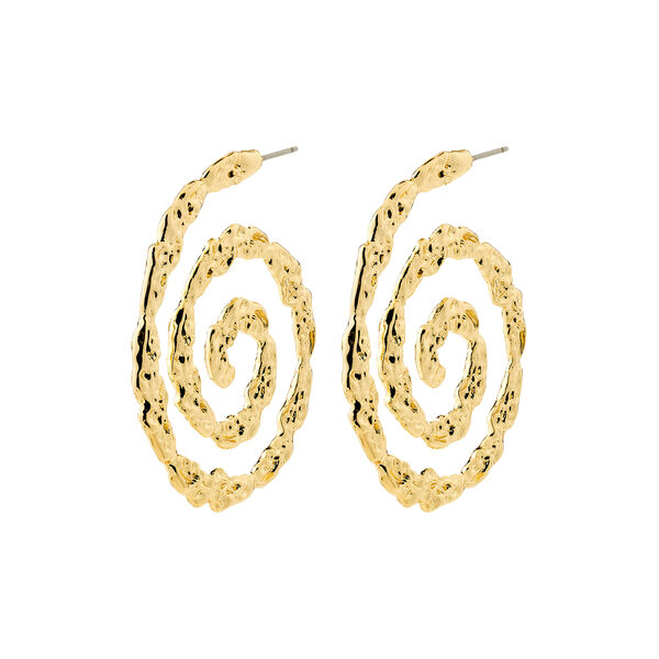 STILL earrings, gold plated, Pilgrim