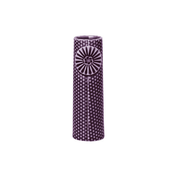 Pipanella Dot Vase, aubergine Pipanella Dot Vase, aubergine, Dottir Nordic Design