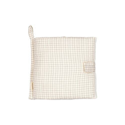 Fabric Book, deep lake check, MarMar Copenhagen