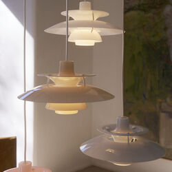 PH 5 320 Opal Pendant, opal white, Louis Poulsen