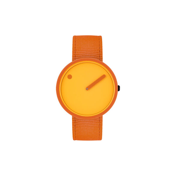 Picto Wrist Watch, burnt yellow/burnt orange, PICTO