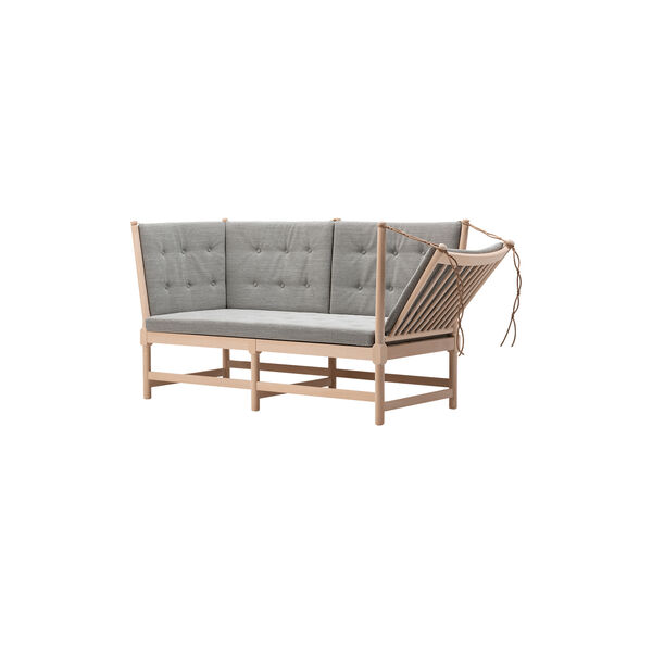 The Spoke-Back Sofa, Steelcut Trio 3 124/soap treated beech, Fredericia Furniture