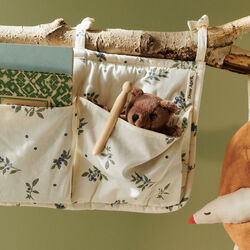 Polly Bed Pockets, blueberries, Dear April