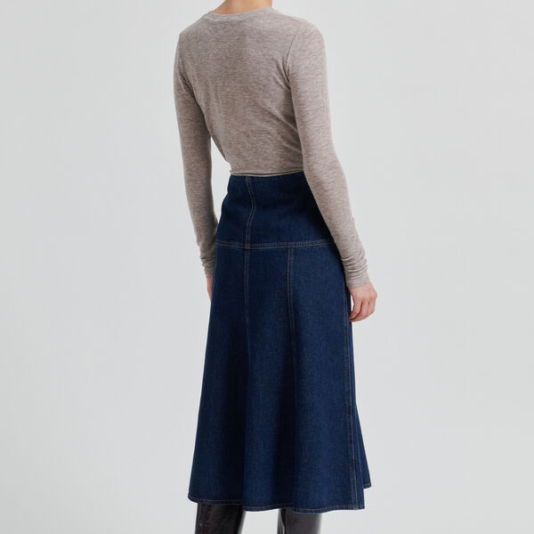Columbo Jeansrock, dark blue denim, Second Female