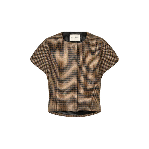 7898RDFNewHika vest, chocolat, RUE de FEMME